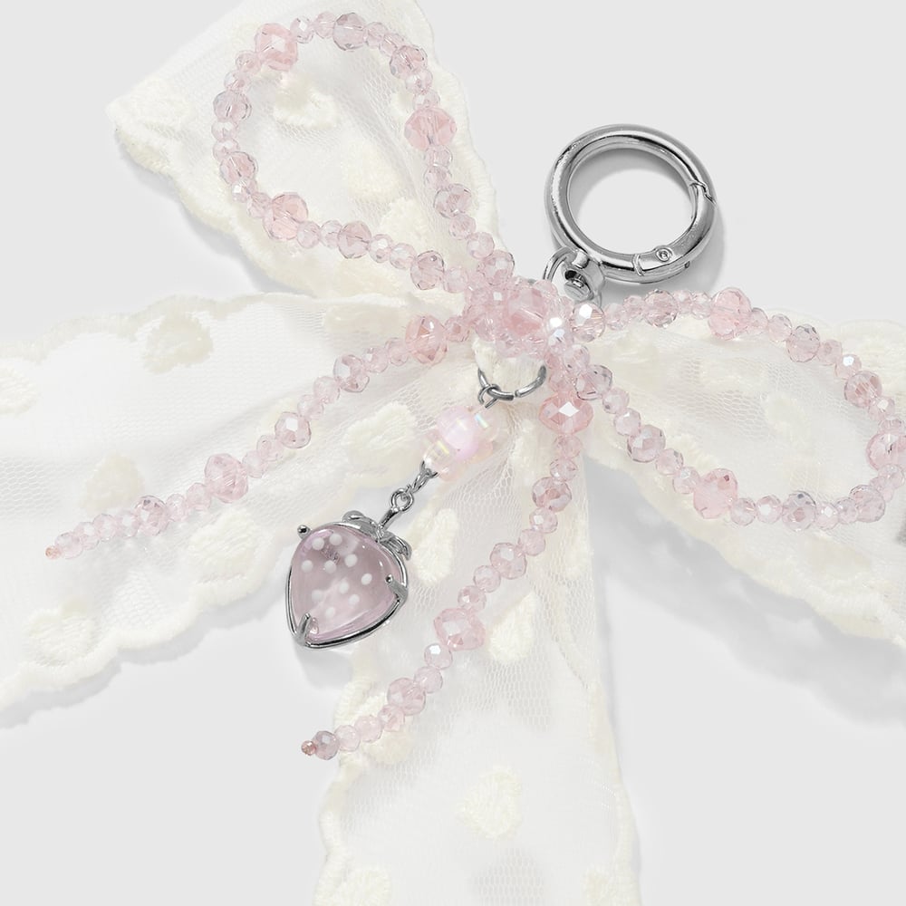 Lace Bow Knot Bag Charms h5Picture5