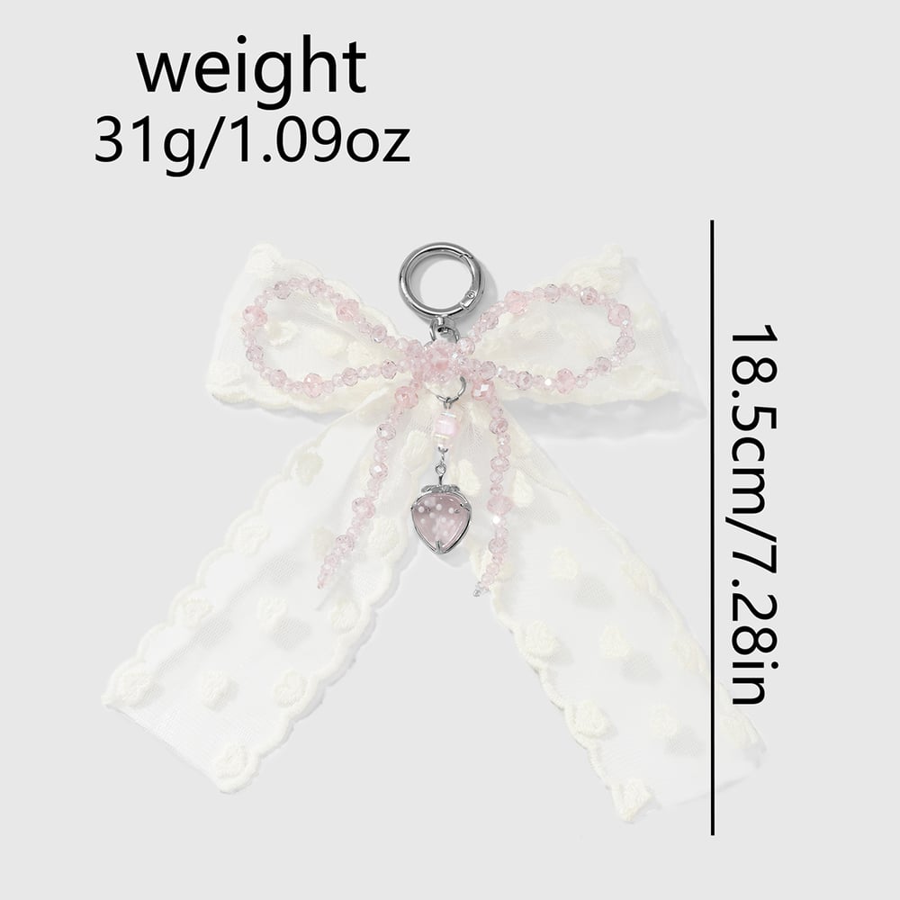 Lace Bow Knot Bag Charms h5Picture6