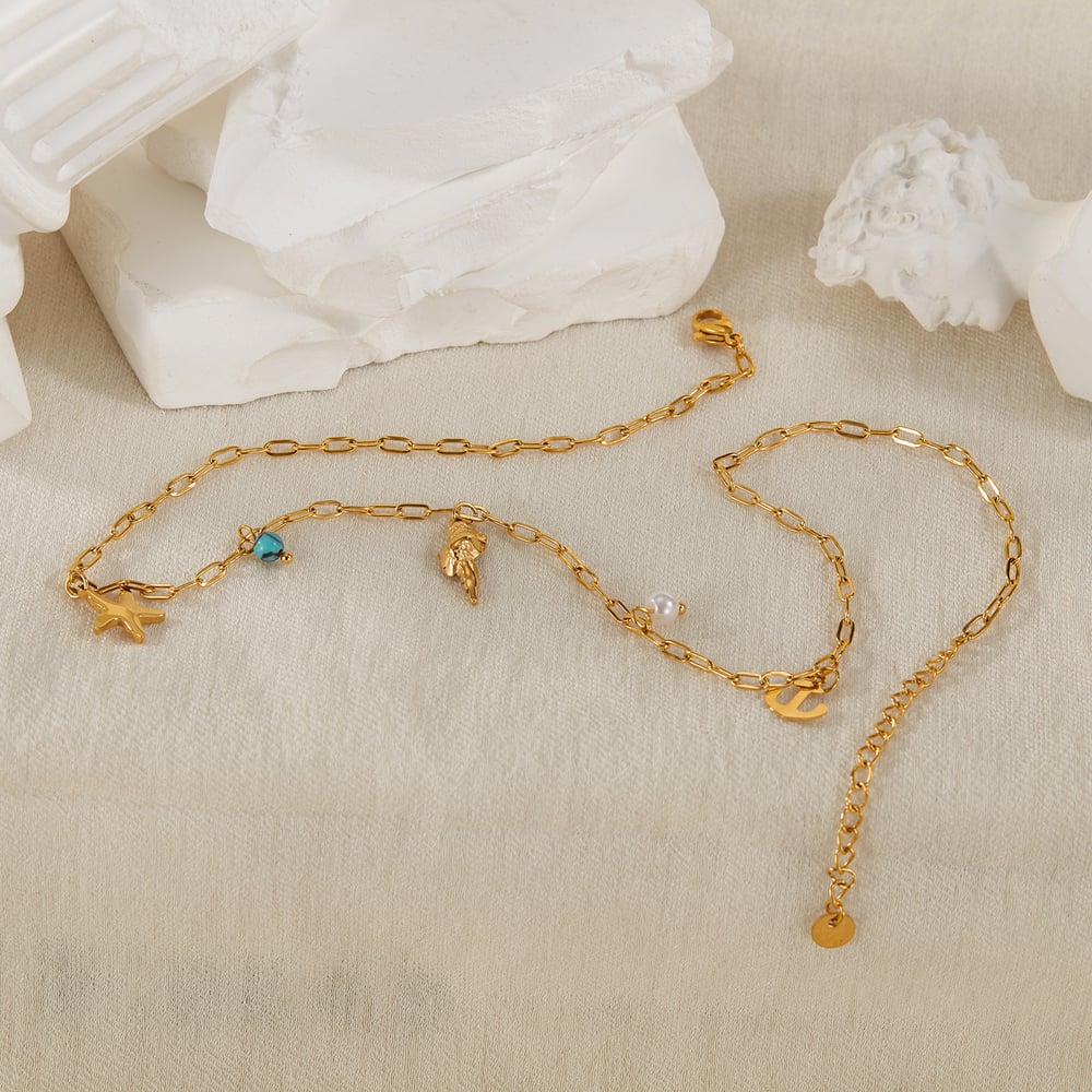 1 Piece Simple Series Simple Turtle Stainless Steel Women's Pendant Necklaces h5Picture4