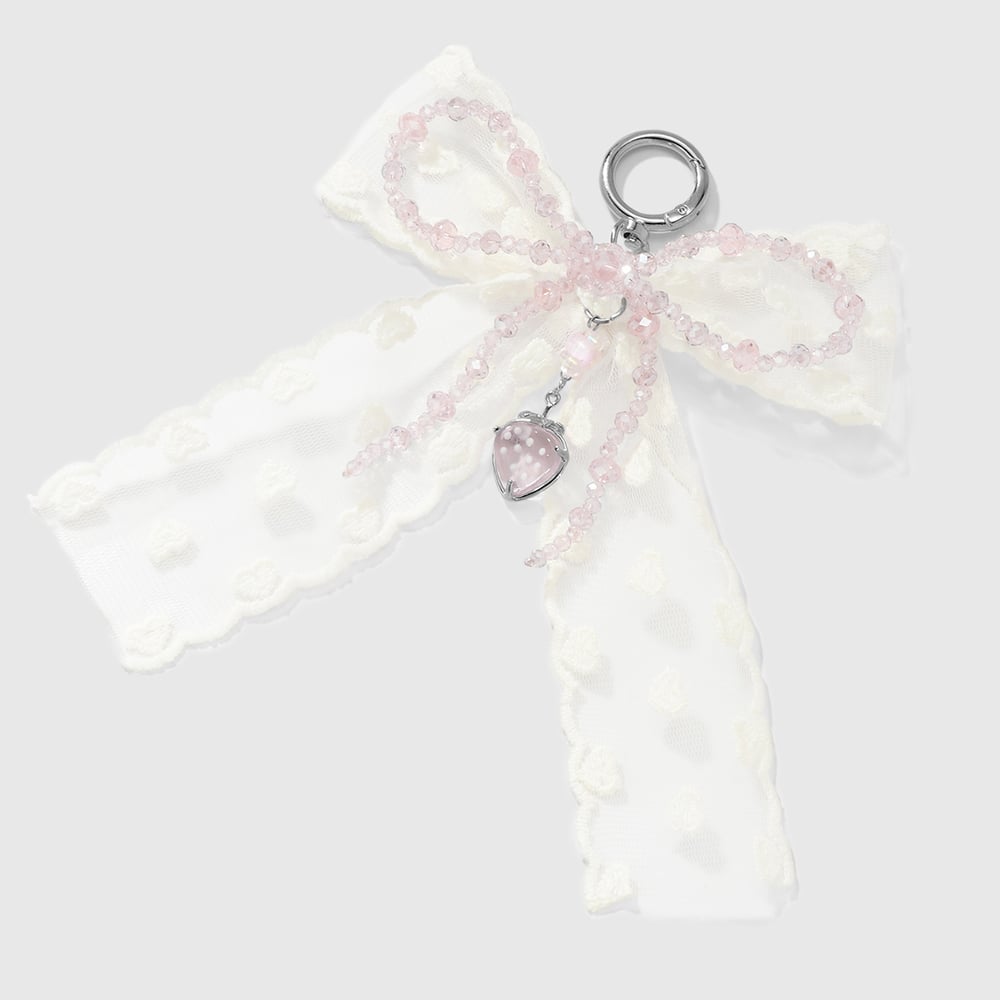 Lace Bow Knot Bag Charms h5Picture3