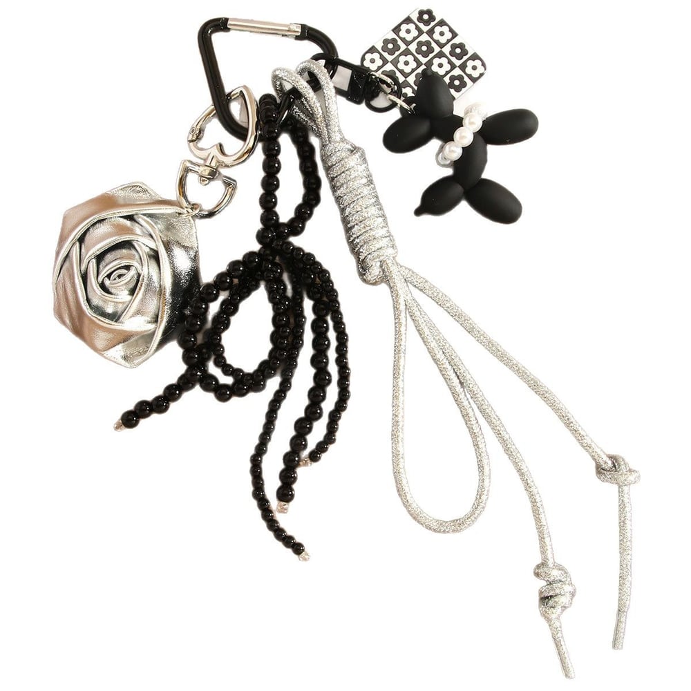 1 Piece Luxurious Series Daily Flower PU Women's Bag Charms h5Picture6