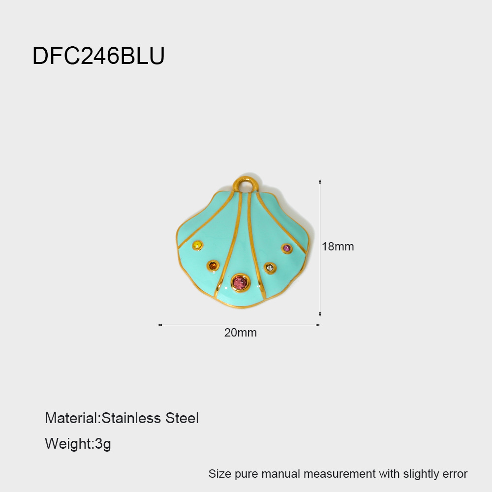 Cute Fruit Stainless Steel DIY Pendant