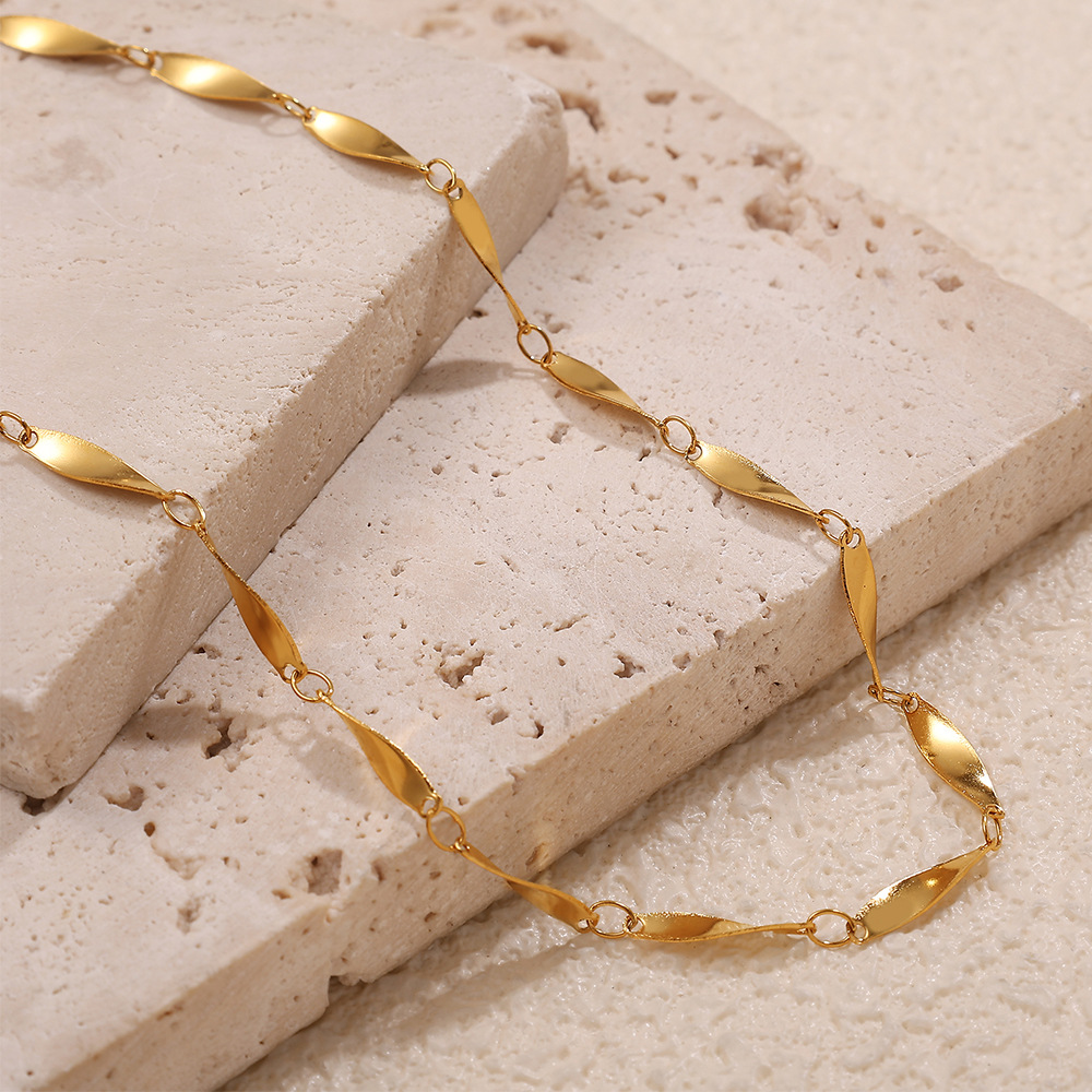 Daily Chain Gold Color Chain Necklaces h5Picture2