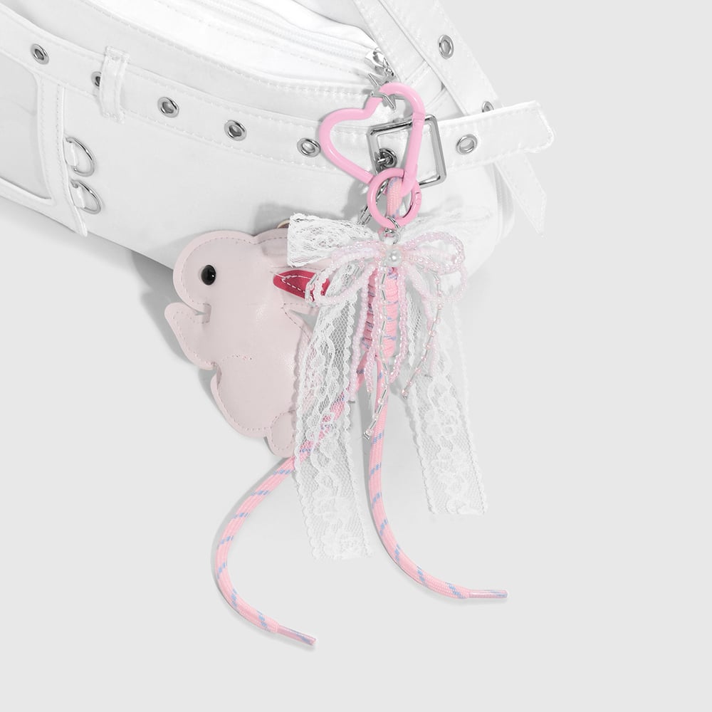 Cute Rabbit Bag Charms h5Picture3