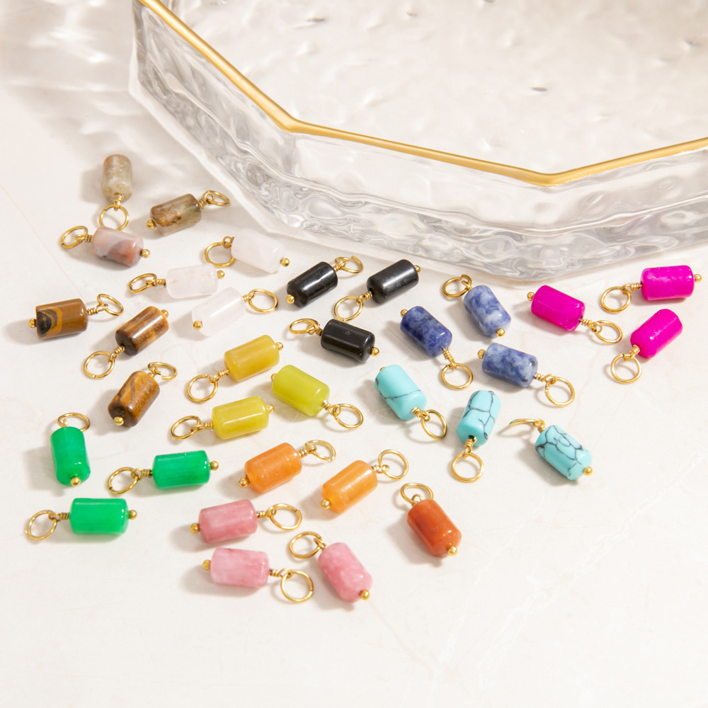 Geometric Natural Stone DIY Pendants h5Picture4