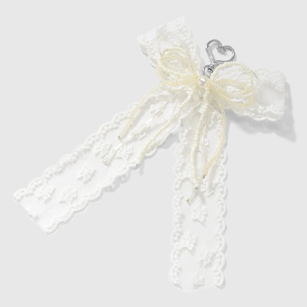 Lace Bow Knot Bag Charms h5Picture8