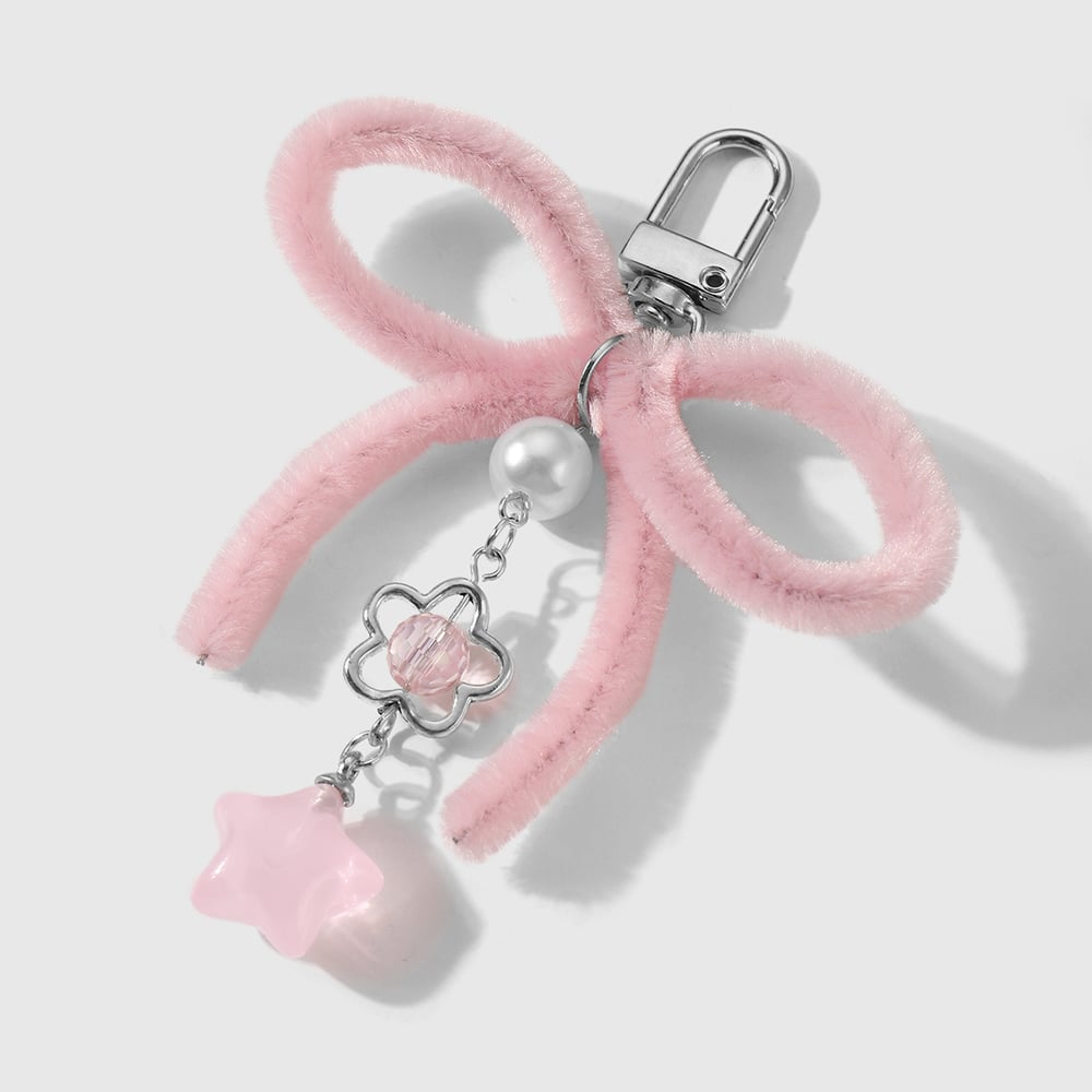 Sweet Bow Knot Bag Charms Picture5