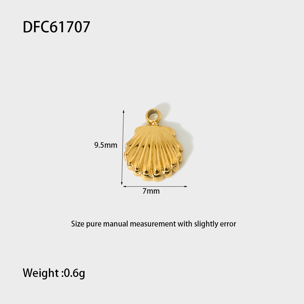 1 Piece Creative DIY Necklace Accessories Stainless Steel Ladies Pendant h5Picture3