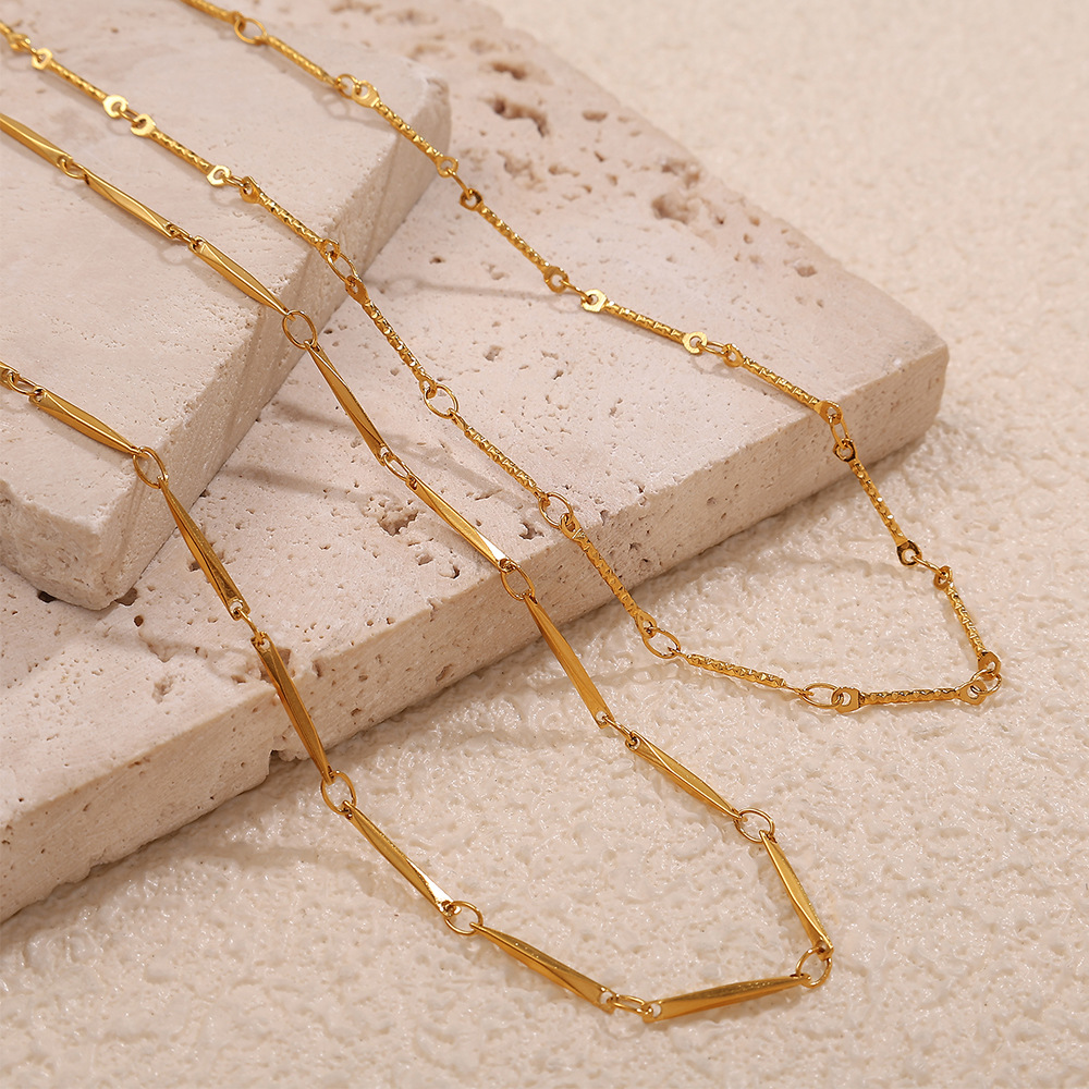 Daily Chain Gold Color Chain Necklaces h5Picture3