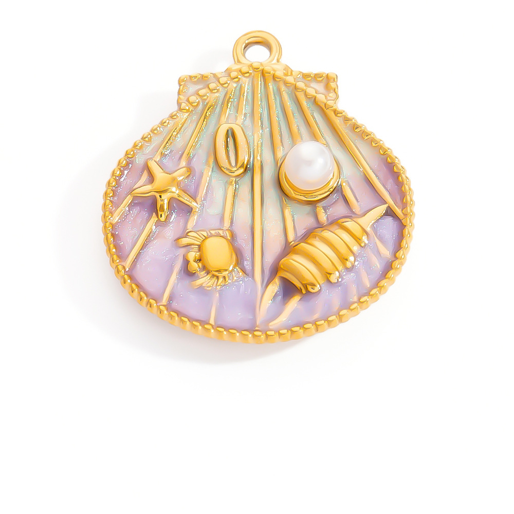 Oceanic Series Gold Color DIY Pendants h5Picture6