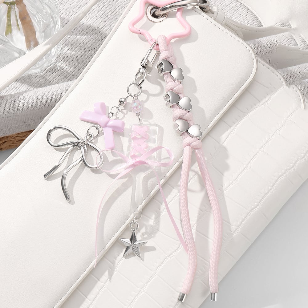 Sweet Bow Knot  Bag Charms Picture9