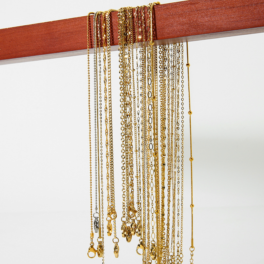 Basic Versatile DIY Gold Colored Stainless Steel Chain h5Picture4