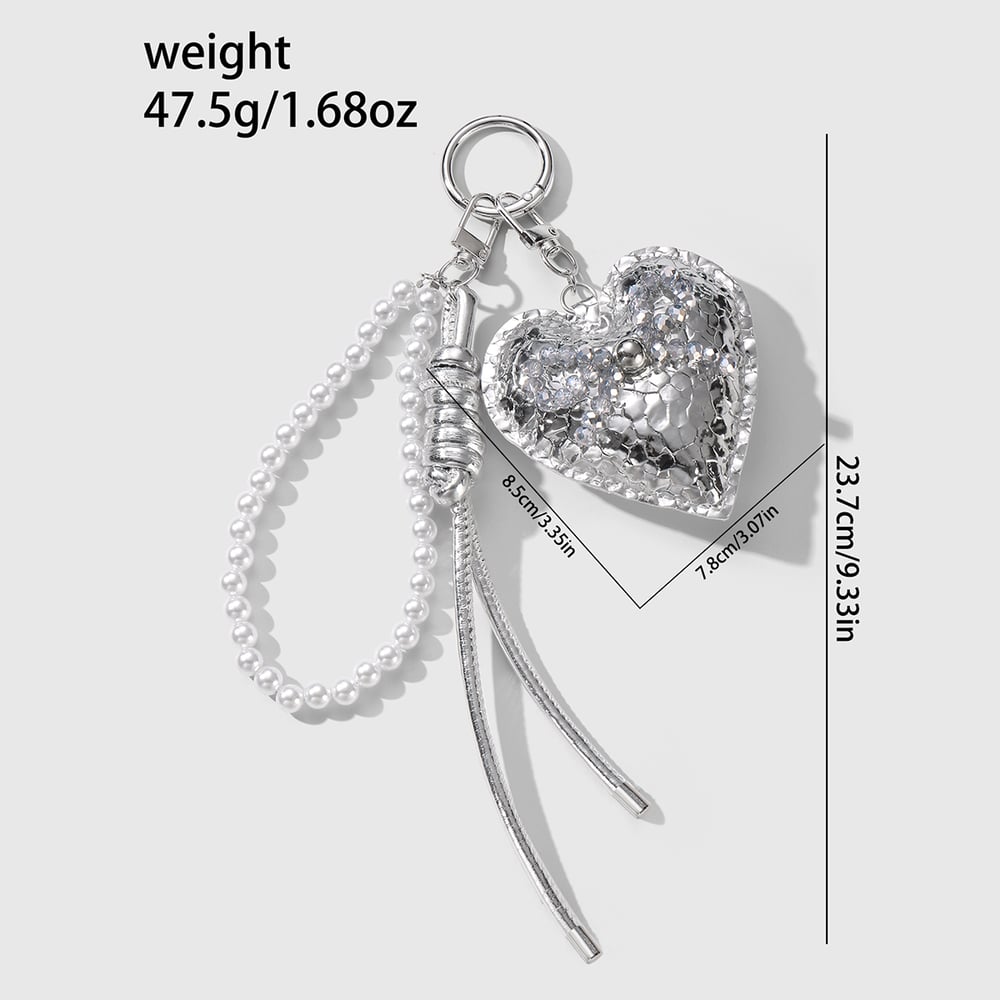 Puff Heart Bag Charms h5Picture8