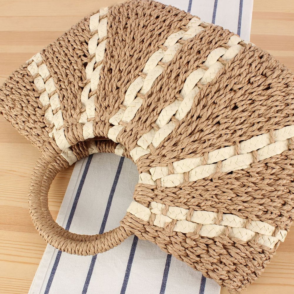 Patchwork Paper Tote Bags Picture2