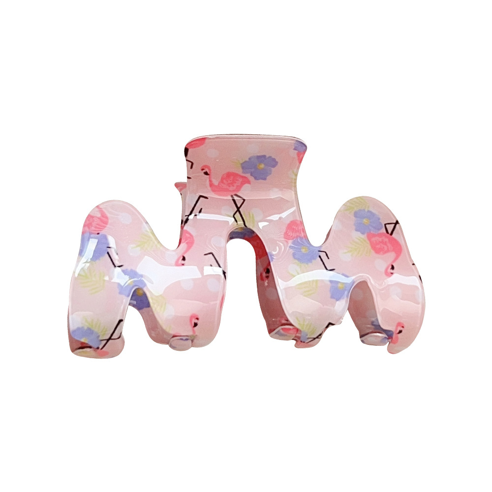 1 Pair Simple Series Casual Animal PVC Women's Hair Claws h5Picture4