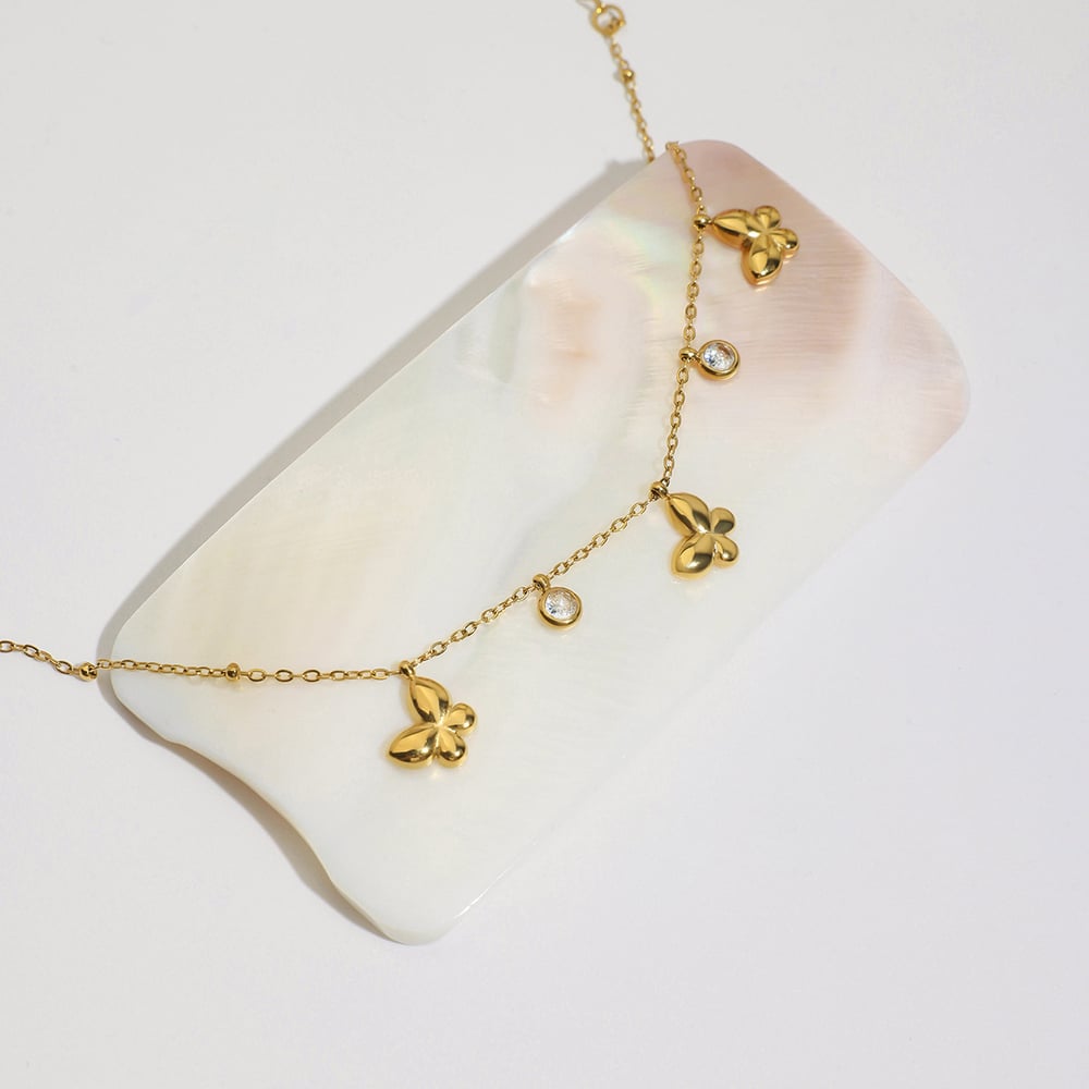 Heart Stainless Steel Gold Color Charm Bracelets h5Picture6