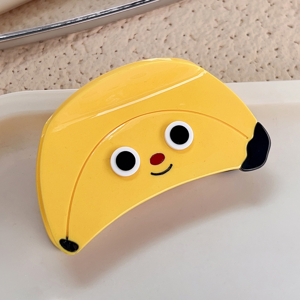 1 Piece Sweet Fruit Series  Acetate Women's Hair Claws