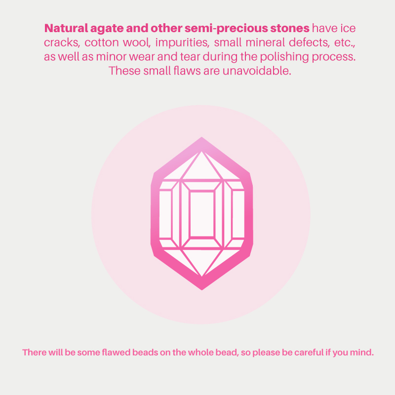 1 String Romantic Series Sweet Pink Beryl Natural Stone Jewelry Beads h5Picture4