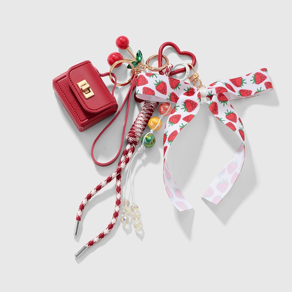 Sweet Bow Knot Alloy Bag Charms Picture5