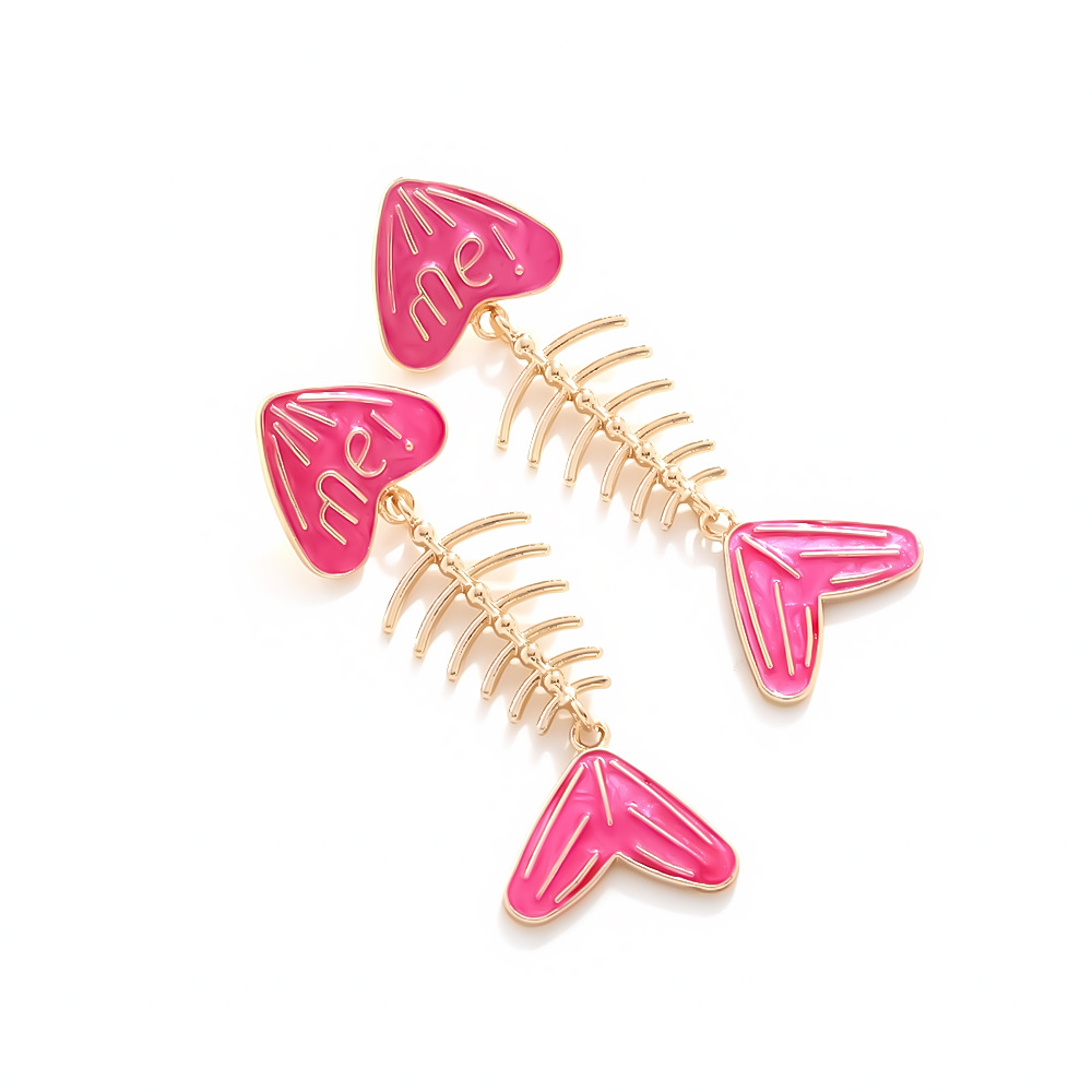 Sweet Alloy Fish Dangle Earrings h5Picture3