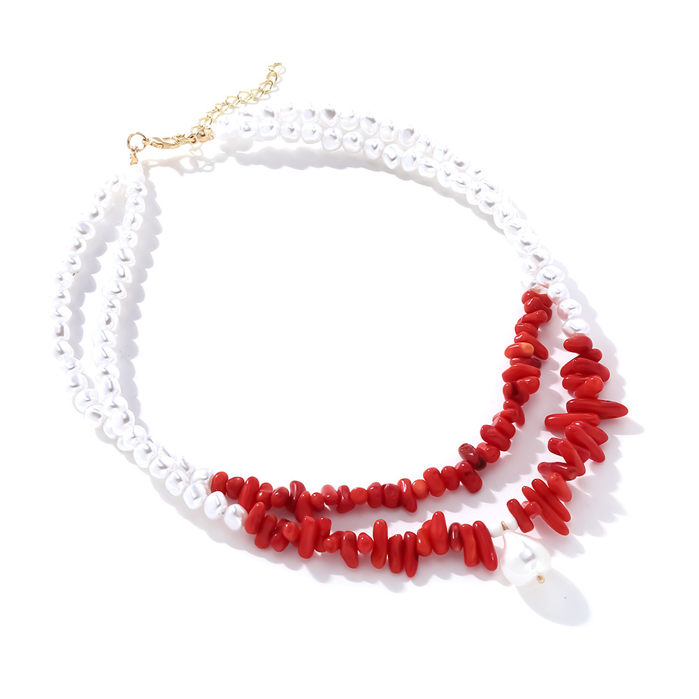 Resin Beaded Layered Necklaces h5Picture2