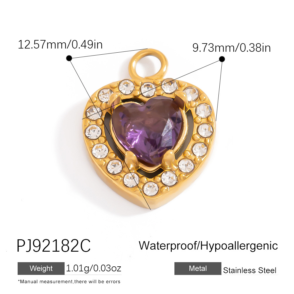 Shining Flower Stainless Steel Gold Color Women's Pendants h5Picture2