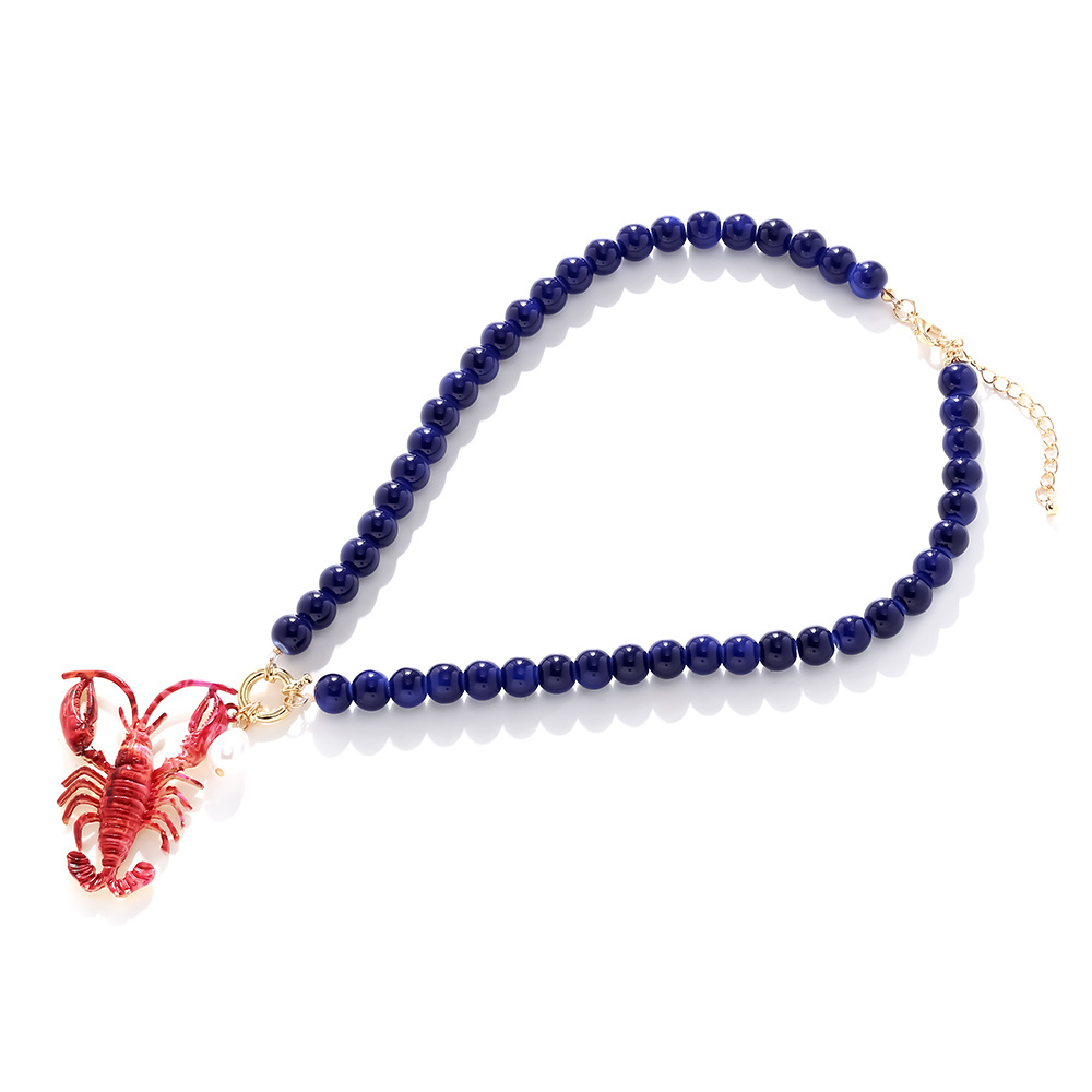 Urlaubs-Halsketten mit Harzperlen h5Bild2