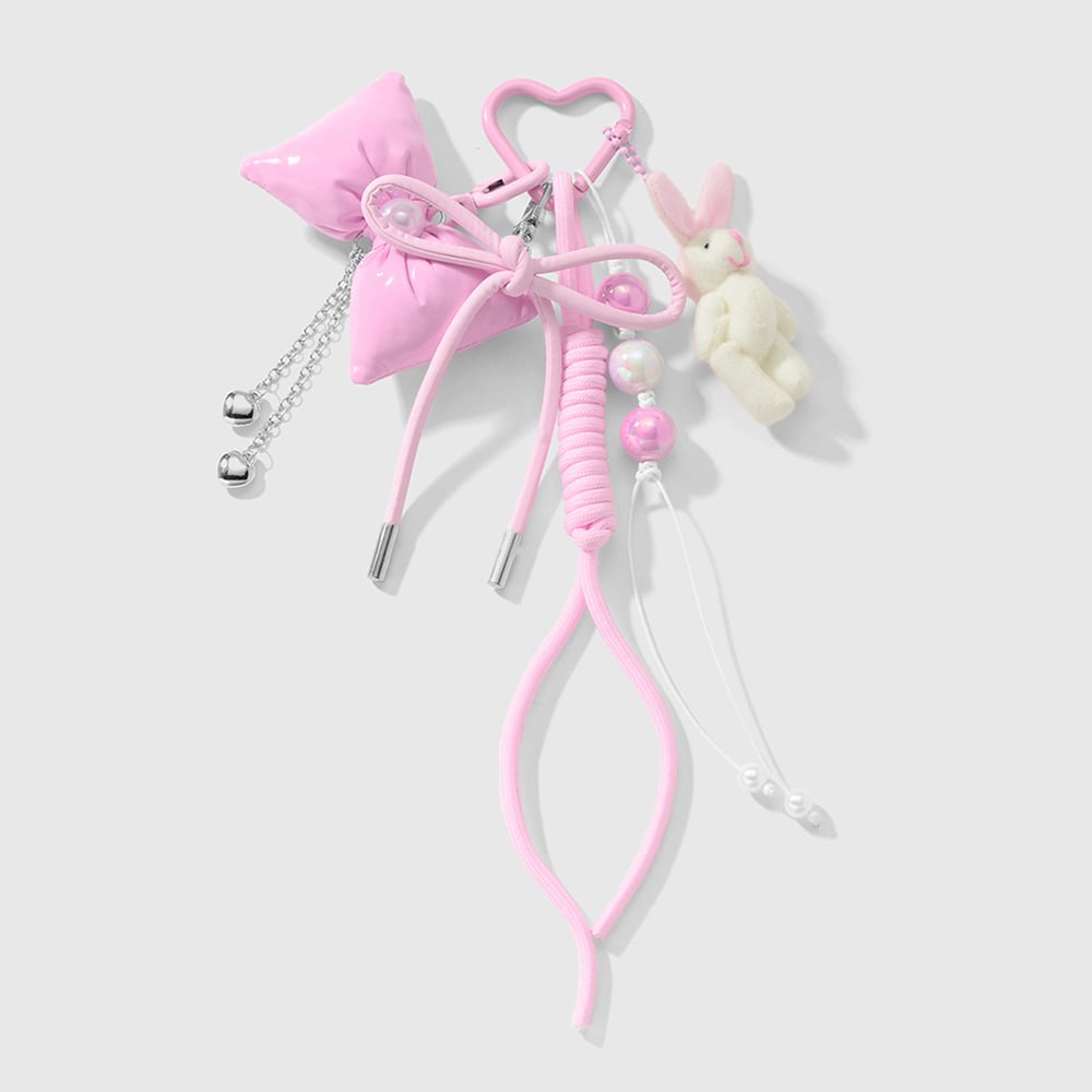 Cute Bow Knot Alloy Bag Charms 