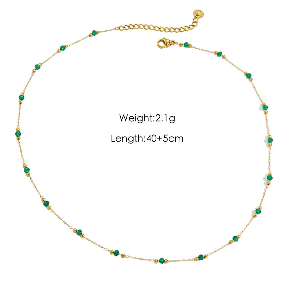 Multi Colored Natural Stone Bead Handmade Women's Necklaces