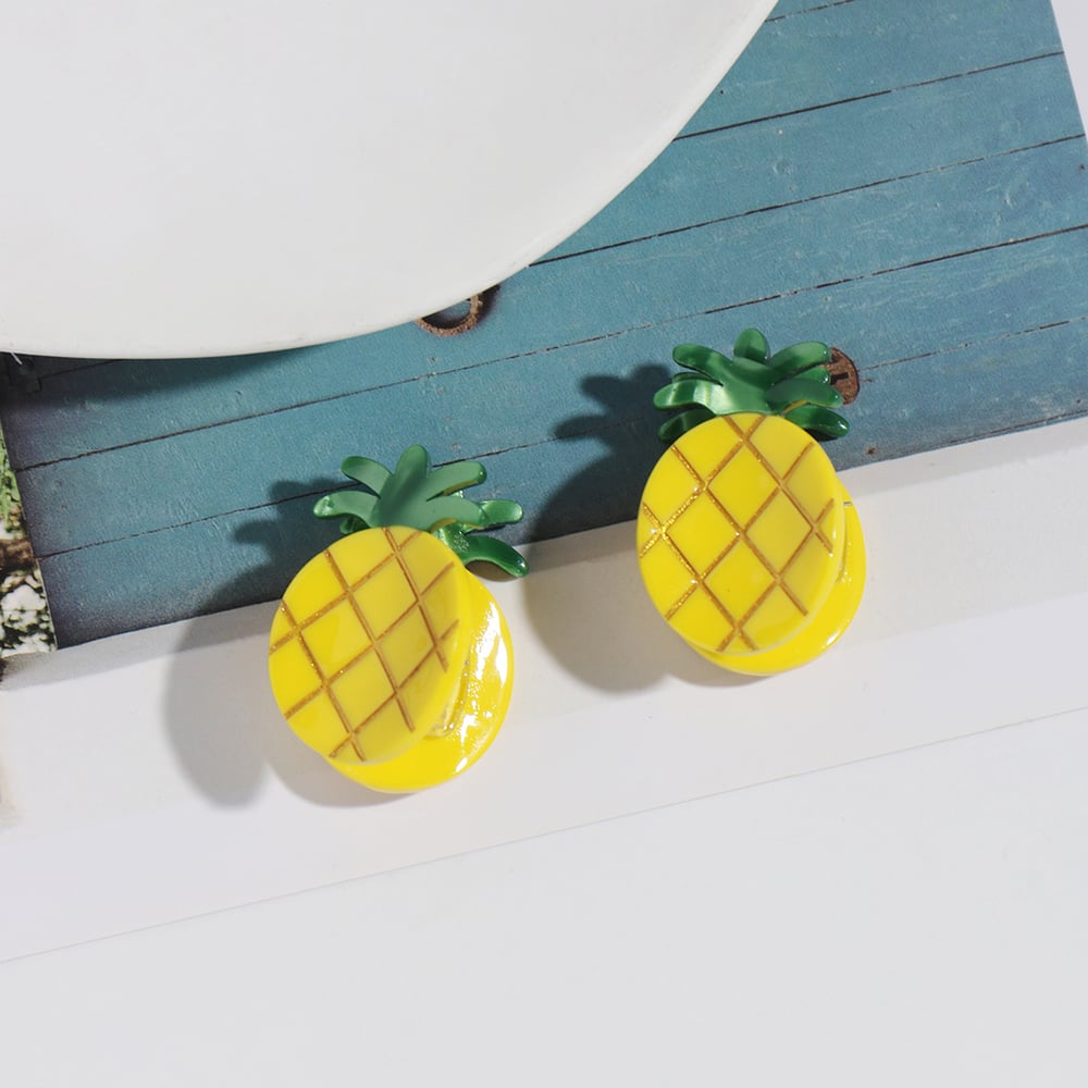 Simple Series Cute Plant Imitation Acetate Sheet Women's Hair Clips Picture8