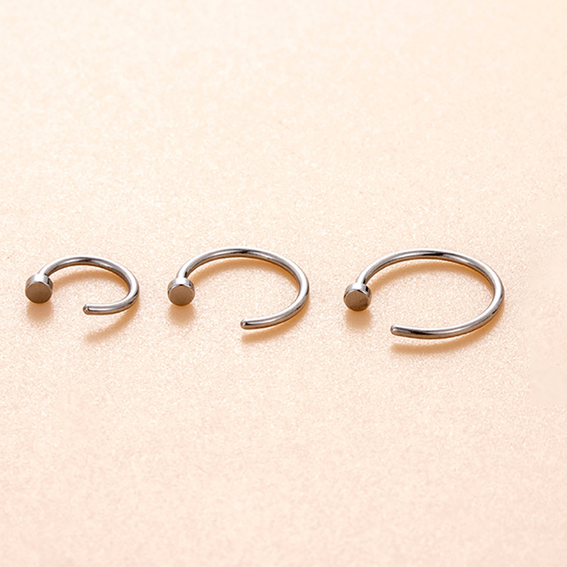 1 Piece Stainless Steel Women's Nose Stud h5Picture5