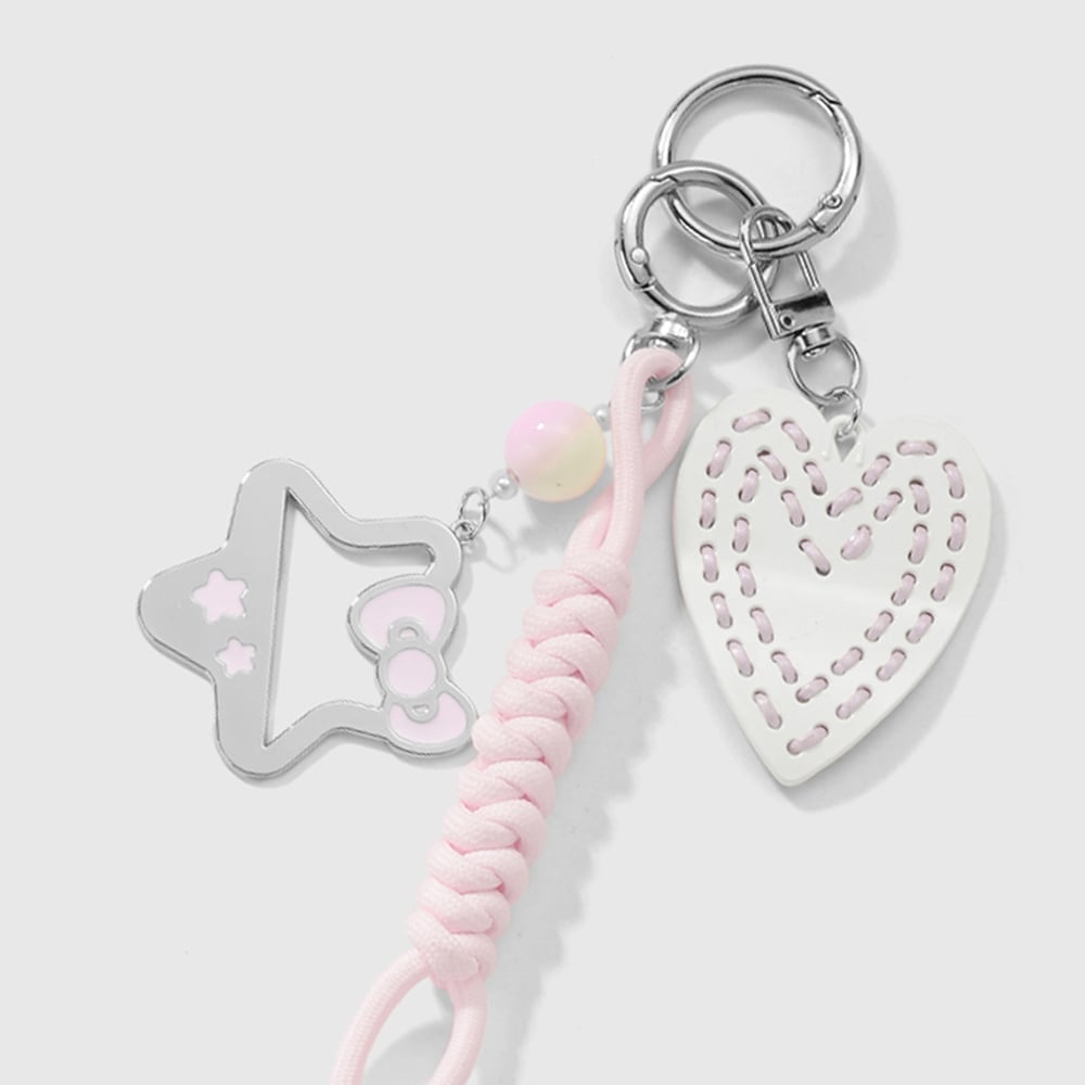 Cute Heart Bag Charms Picture4