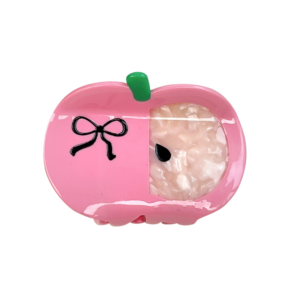 1 Pair Romantic Series Sweet Plant Acetate Women's Hair Claws h5Picture4