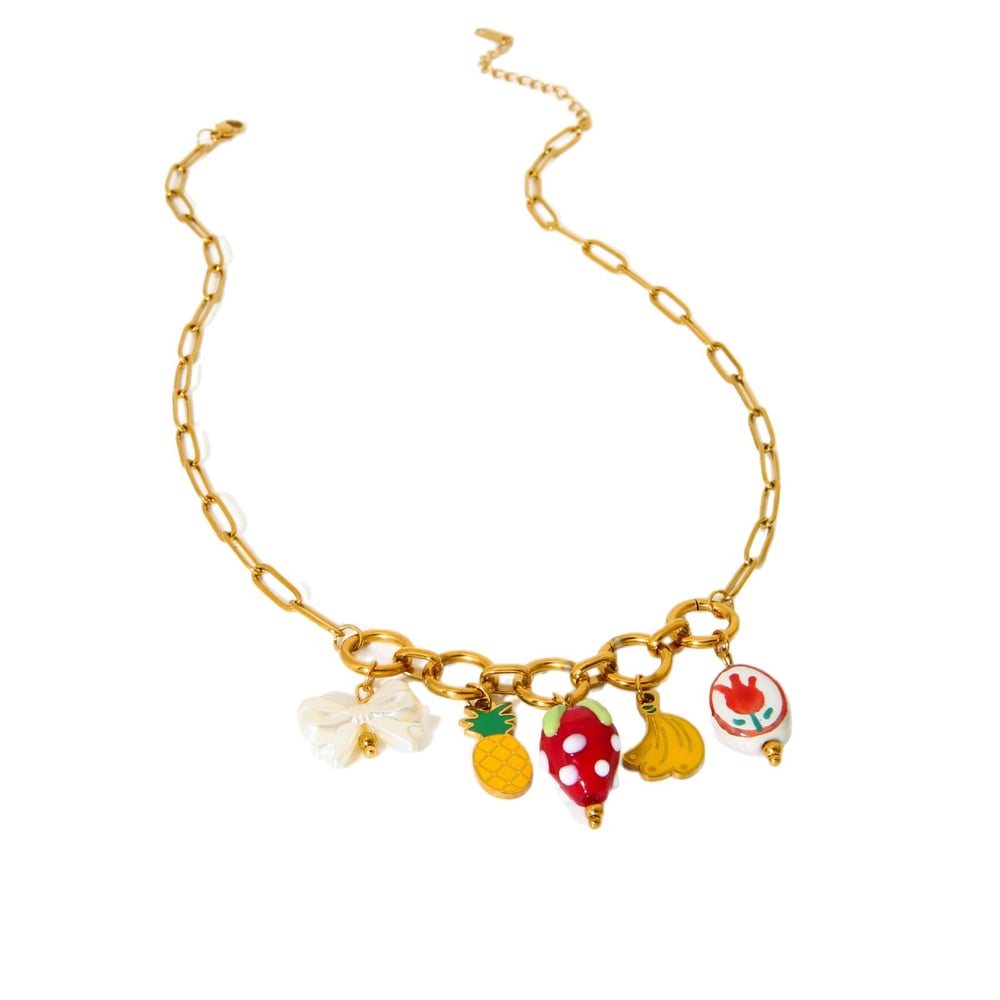 Romantic Series Sweet Plant DIY Women's Pendant Necklaces h5Picture5