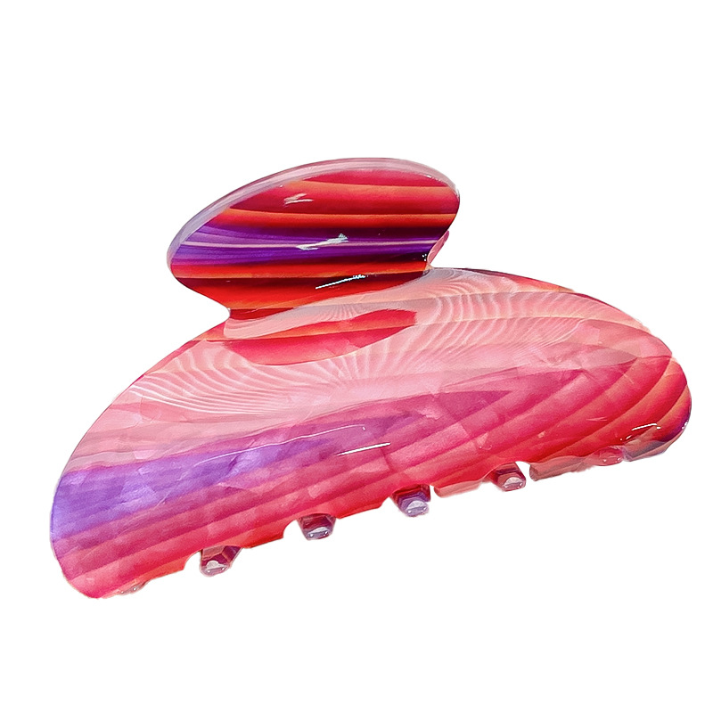 1 Piece Simple Series Sweet Vintage Elegan Acrylic Women's Hair Claws h5Picture2