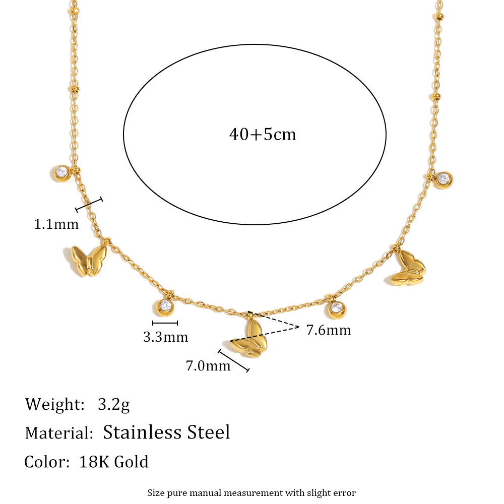 Fashion OL Animal Stainless Steel Women's Pendant Necklaces h5Picture4