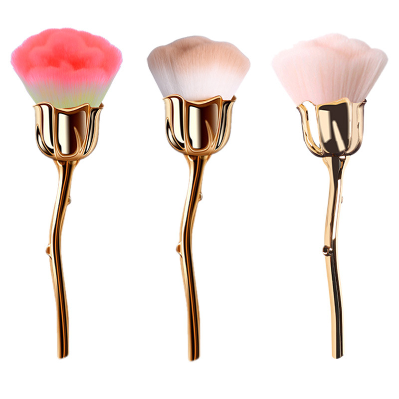 Rose Shape Powder Brush Women's Makeup Brush h5Picture4
