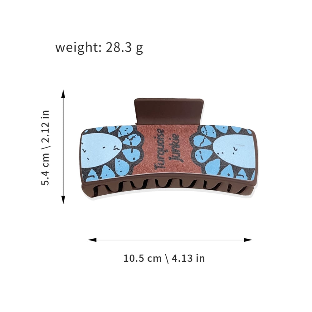 Simple Series Retro Mixed Color Resin Women's Hair Claws h5Picture5