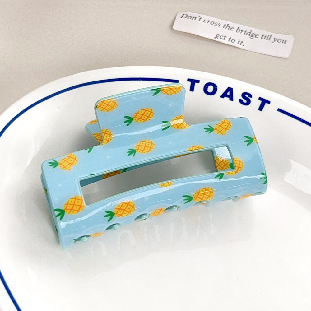 Fruit Series All - over - printed Acrylic Hair Claws