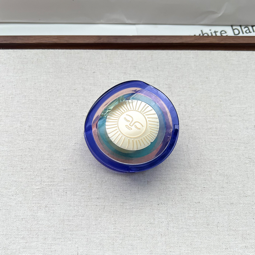 1 Pair Simple Series Casual Sun/Moon Acetate Women's Hair Claws 