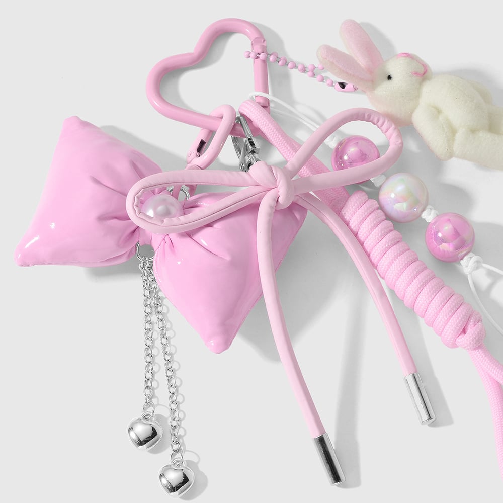 Cute Bow Knot Alloy Bag Charms Picture5