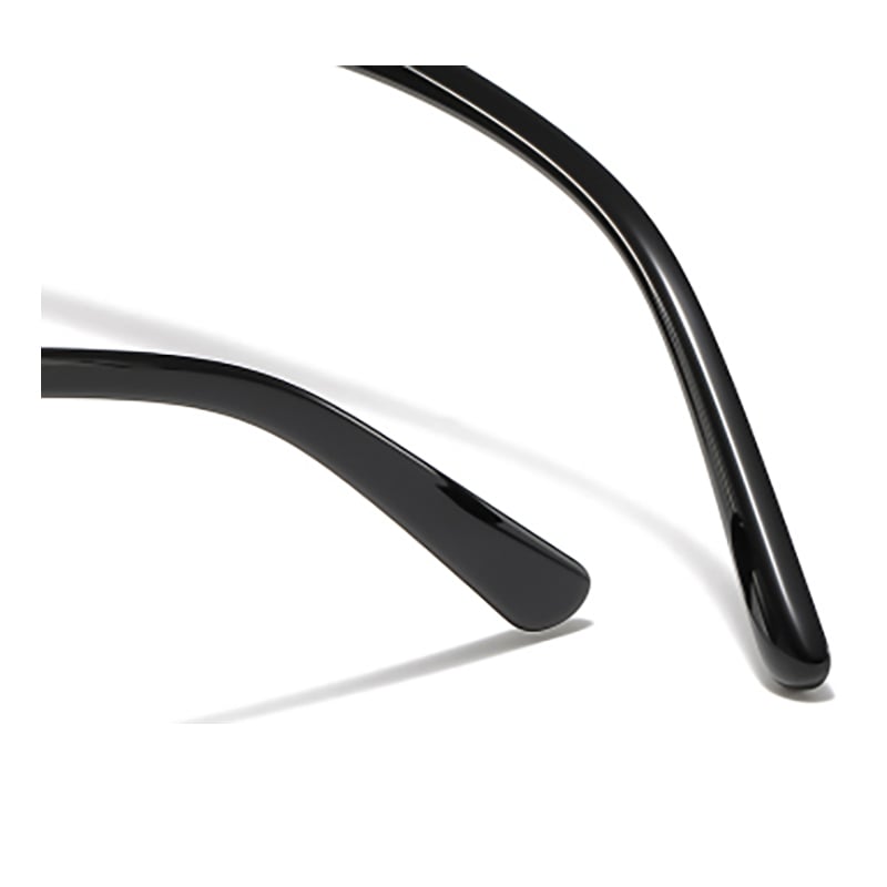 1 Pair Luxurious Series Retro Patchwork TR Unisex Sunglasses h5Picture4