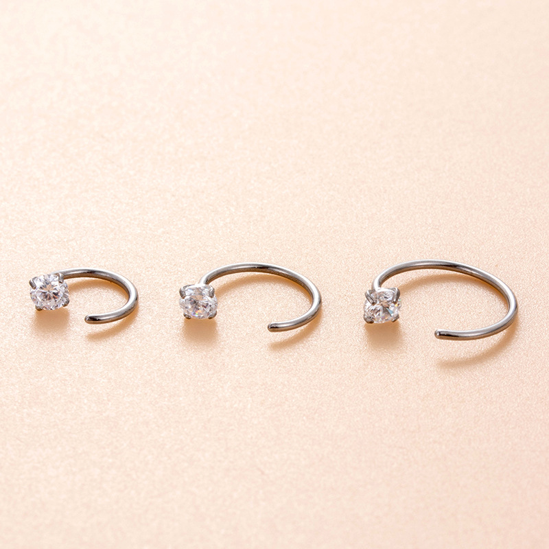 1 Piece Stainless Steel Women's Nose Stud h5Picture3