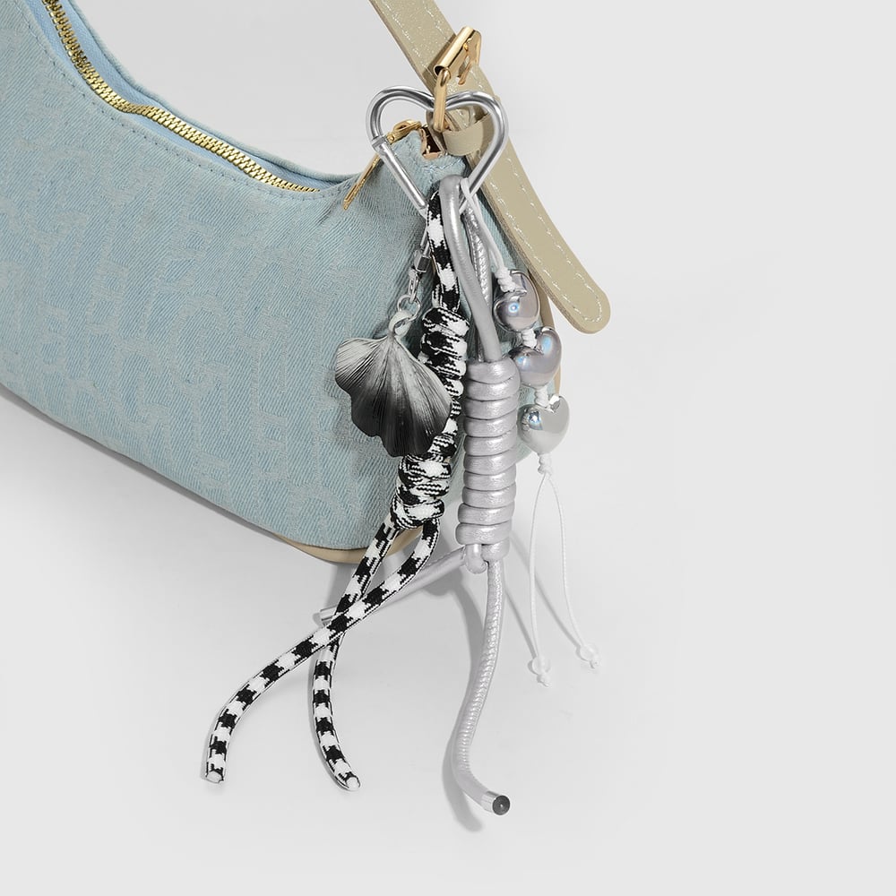 Simple Heart Alloy Bag Charms h5Picture4
