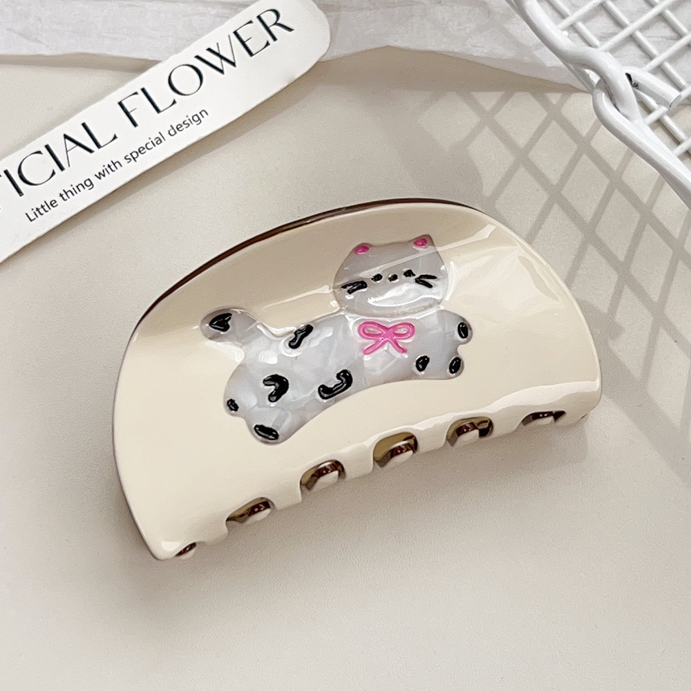 Advanced Creative Design Cute Cartoon Acetate Women's Hair Claws
