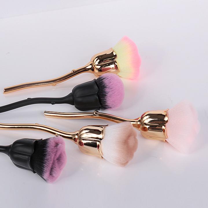 Rose Shape Powder Brush Women's Makeup Brush h5Picture3