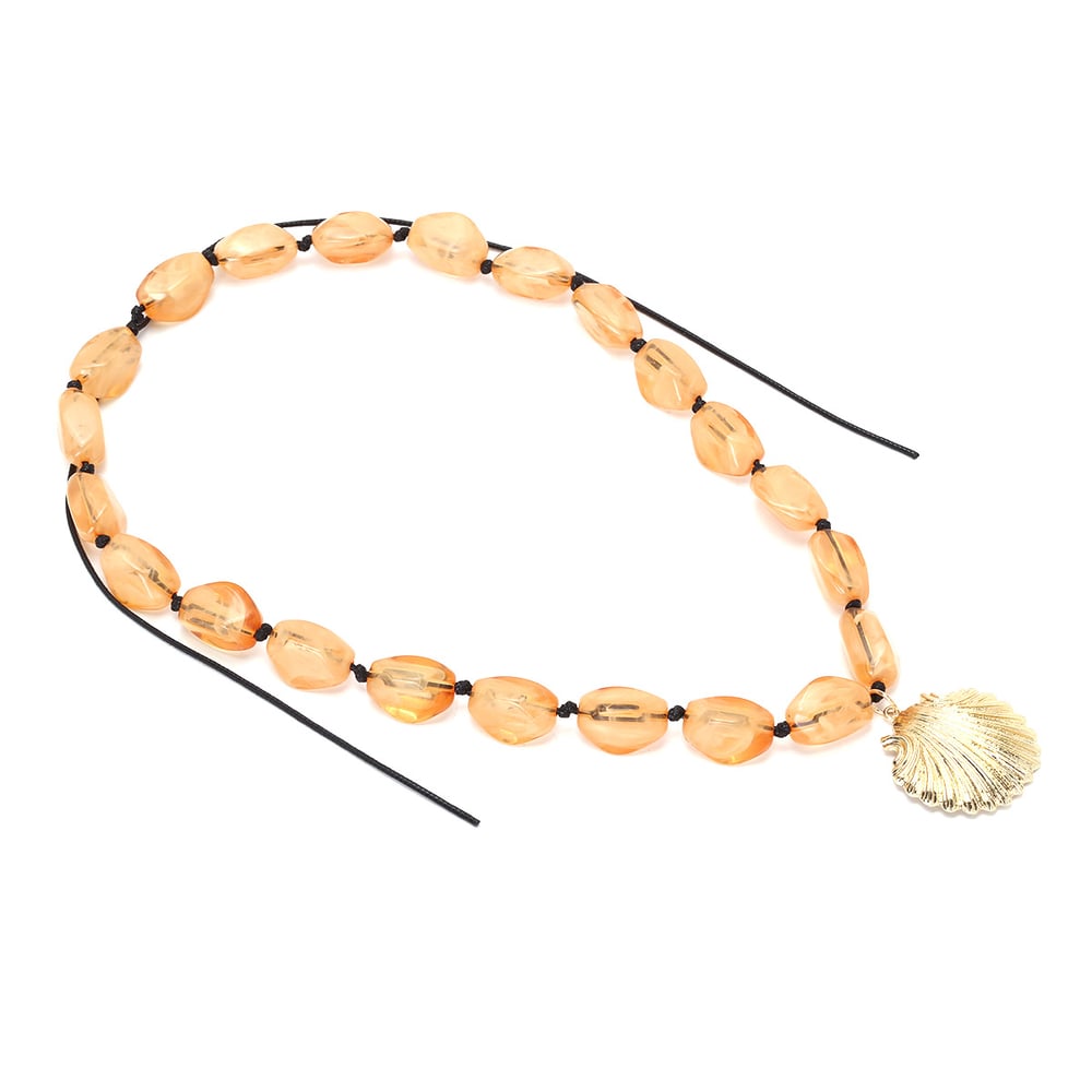 Urlaubs-Halsketten mit Harzperlen h5Bild4