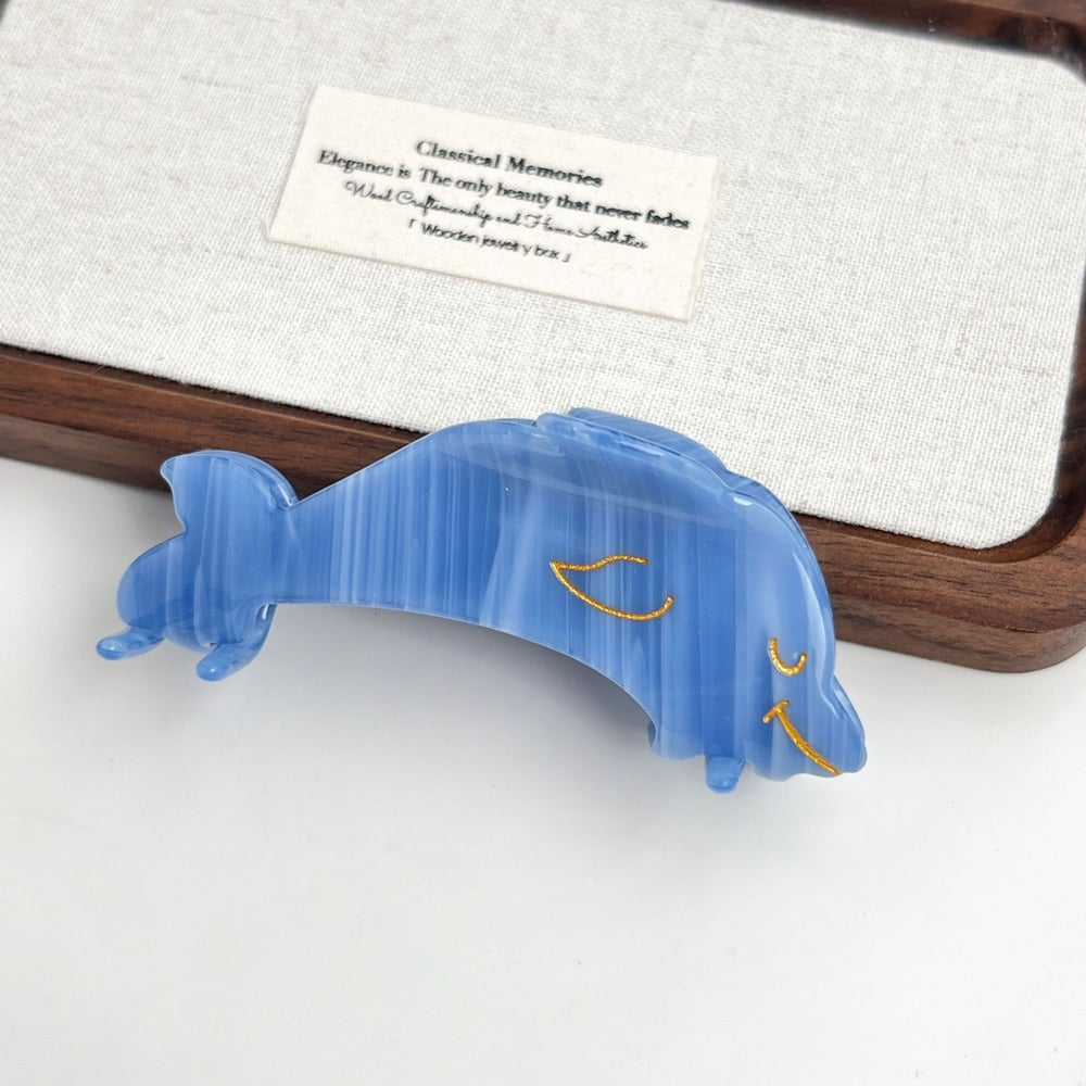 Cute Fresh Dolphin Starfish Women's Hair Clips