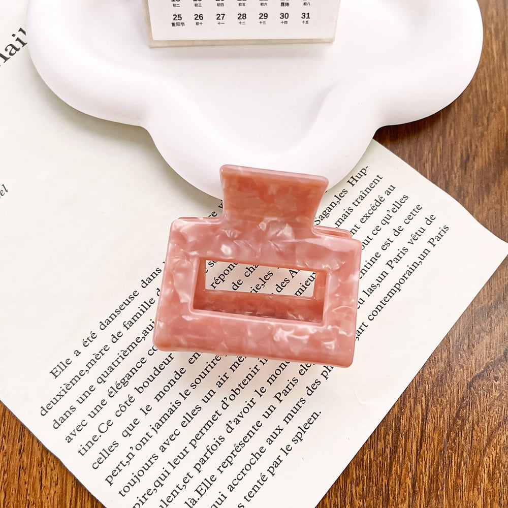 Simple Series Elegant Colorful Acetate Women's Hair Claws