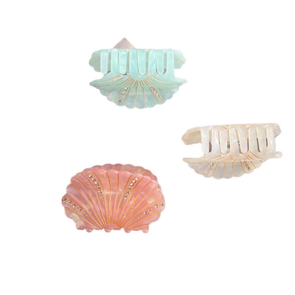 1 Pair Simple Series Casual Turtle Acetate Women's Hair Claws h5Picture5